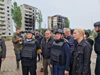 Prezidentka Zuzana Čaputová sa nečakane objavila na Ukrajine: Zverejnili FOTO, smútok v bojovej zóne