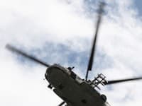 Slovensko vyslalo do Česka vrtuľník na pomoc pri požiari v Českom Švajčiarsku