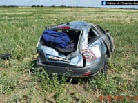 Ďalšia nehoda na slovenských cestách: Vážne sa zranilo len 16-ročné dievča! FOTO zdemolovaného auta