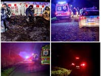 Nočná dráma pri Leviciach: Auto s migrantmi skončilo v rieke, v nemocnici ošetrili 11 ľudí