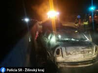 Hrôzostrašná nehoda na D1: V aute na zadnom sedadle sa našiel uhorený muž! Vodič je neznámy