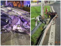 Hrôza na slovenských cestách stále nekončí: Ďalší opitý vodič! Po divokej jazde obrátil vozidlo na strechu