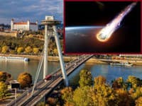 Zistili sme, čo by sa stalo, keby na Bratislavu padol meteorit: Hrôzostrašné následky, aké si neviete predstaviť
