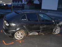Mladý muž zapríčinil nehodu v Streženiciach: Polícia mu namerala 1,35 promile alkoholu