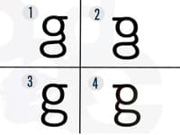 Uhádnete, ktoré písmeno G je napísané správne? Väčšina ľudí to nezvládne!