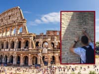 Turista Ivan (27) poškodil rímske Koloseum: Jeho výhovorka vás pobúri, to nemôže myslieť vážne!