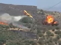 AKTUÁLNE V Grécku sa zrútilo požiarne lietadlo: Hrdinovia nemali šancu prežiť