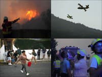 Ohnivé peklo nechce prestať, v plameňoch je už aj európska krajina: Veľký požiar hasia v Portugalsku!