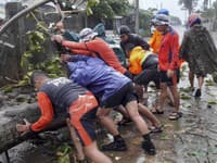 Filipíny zasiahol tajfún Doksuri: Doteraz si vyžiadal jednu obeť
