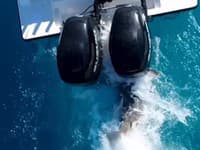 Neuveriteľné VIDEO, ktoré zachytil dron: Žralok zaútočil na loď! Cítili sme sa ako vrece pukancov, hovorili rybári