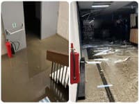 Spúšť po extrémnych búrkach v Česku: Vytopená Štátna opera v Prahe, kolaps dopravy, pivnice pod vodou