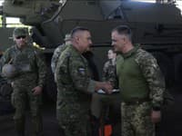 Náčelník Generálneho štábu OS SR navštívil frontovú líniu na Ukrajine