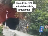 Ľudí vydesilo VIDEO vodiča, ktorý prechádza strašidelnou jaskyňou: Odvážili by ste sa?