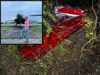 Z lietadla ostali len trosky: Pri Nitre zomrel pilot Andy (†39) a mladá žena (†29)! FOTO z miesta tragédie