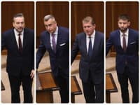 MIMORIADNE Poslanci zvolili za podpredsedov parlamentu Blahu, Danka, Žigu a Šimečku