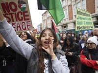 V Európe sa konali demonštrácie vyzývajúce na prímerie v Pásme Gazy