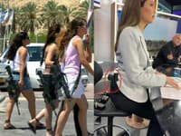 Následky masakra v Izraeli: Ženy chodia nakupovať s puškami, moderátorka je vyzbrojená aj počas živého vysielania!