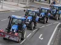 Praha hlási ďalšie protesty farmárov: Rozhodli o tom ich organizácie