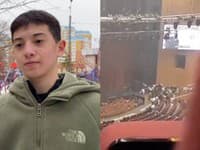 Moskovský hrdina: Mladík (15) zachránil počas teroristického útoku viac ako 100 ľudí! VIDEO z divadla naháňa hrôzu