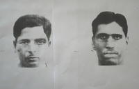 Obaja muži, ktorých identita nie je známa, nastúpili na vlak v nedeľu potom, čo tento vyšiel zo stanice v Naí Dillí.