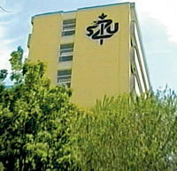 Budova Slovenskej zdravotníckej univerzity, kde zomrela tehotná Marta († 34).