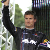 David Coulthard si svoj pobyt v Bratislave užíval.