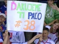 Najväčšie ďakujem patrilo Paľovi Demitrovi, ktorý odohral svoj posledný reprezentačný zápas.