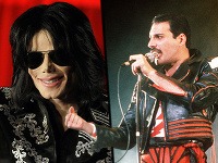 Michael Jackson a Freddie Mercury