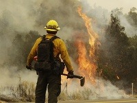 Lesný požiar v Arizone