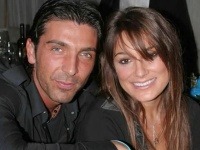 Gianluigi Buffon a Alena Šeredová