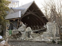 Zemetrasenie poškodilo Christchurch