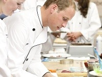 Princ William pri varení