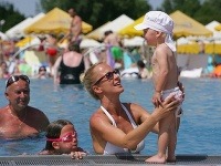 Počas dovolenky Zuzany Belohorcovej nakoniec vykuklo aj slniečko. 