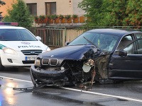 Príčinou nehody BMW bola podľa všetkého neprimeraná rýchlosť