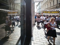 Matovičov protest proti Ficovi