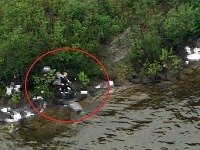 Breivik prezlečený a policajta na ostrove Utöya