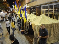 Protest za prepustenie Tymošenkovej