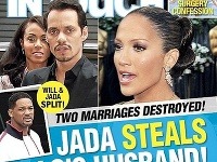 Titulná strana týždenníka InTouch, podľa ktorej Jada Pinkett Smith uchmatla manžela Jennifer Lopez