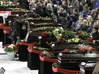 Jaroslavľ smúti za obeťami leteckého nešťastia Jaroslavľ smúti za obeťami leteckého nešťastia
