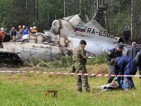 Havária lietadla Tu-134