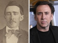 Muž na fotke z roku 1870, ktorý nápadne pripomína herca Nicolasa Cagea.