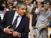 Rowan Atkinson predvádzal pózy a grimasy typického Mr. Beana.