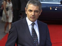 Rowan Atkinson predvádzal pózy a grimasy typického Mr. Beana.