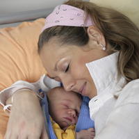 Lucie a ich syn Nicolas.