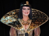 Gabriela Gunčíková ako Kleopatra. 