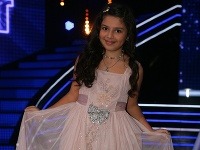 Takto vyzerala Dianka pred ôsmimi rokmi, keď sa dostala do finále Talentu. 