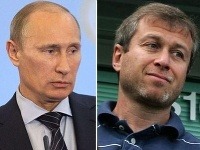 Ruský premiér Vladimir Putin a miliardár Roman Abramovič Ruský premiér Vladimir Putin a miliardár Roman Abramovič