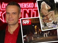 Jaro Slávik a jeho talentovaná blondínka.