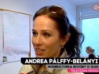 Andrea Pálffy Belányi sa na verejnosti promenáduje nenalíčená.