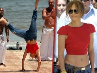 Jennifer Lopez sa aj po 40-ke udržiava v závideniahodnej fyzickej kondícii.